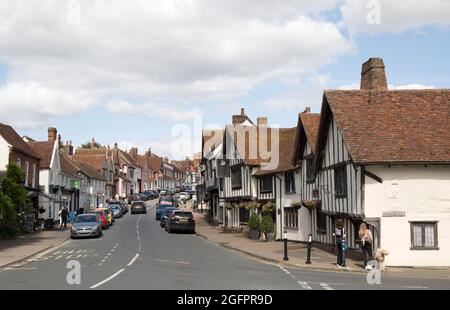 The Swan Hotel High Street Lavenham Suffolk Foto Stock