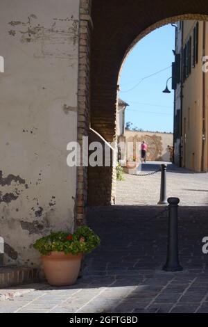 una vista sulla città vecchia Foto Stock