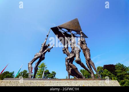 L'ELAN, 1994, Collection du Musée Olympique di Nag Arnoldi, Losanna, Svizzera. Foto Stock