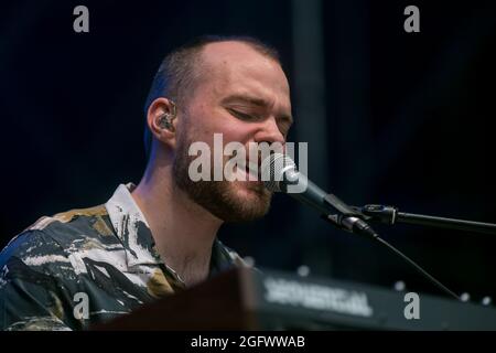 Asgeir vive durante il festival di Torino Foto Stock