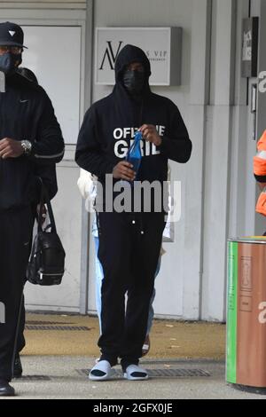 Venezia, Italia. Agosto 27 2021: Sean Combs AKA Puff Daddy AKA P Diddy arriva a Venezia per l'evento Dolce & Gabbana. Credit: Independent Photo Agency Srl/Alamy Live News Foto Stock