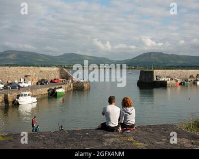 Mullaghmore, County Sligo Foto Stock