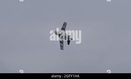 Zeltweg, Austria 6 SETTEMBRE 2019 SAAB 105 dell'Aeronautica militare austriaca in volo Foto Stock