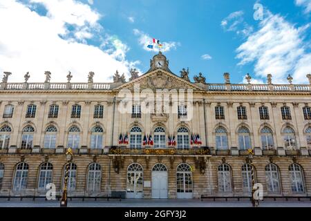 Piazza Stanislas nel centro di Nancy, Francia, Europa Foto Stock