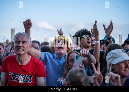 Southsea, Hampshire, Regno Unito. 27 agosto 2021, Festival vittorioso, Credit J Houlbrook Foto Stock