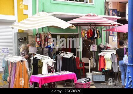 Rihanna's Aunt Store su Swan Street Bridgetown Barbados Foto Stock