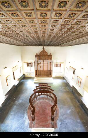 La sinagoga ebraica a Paravur, Kerela, India. Foto Stock