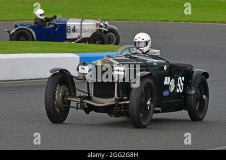 Simon Blakeney-Edwards, Frazer Nash Super Sports, Mallory Mug Trophy Race, Owner - driver - Mechanic Awards, Standard and Modified Pre-War Sports Cars Foto Stock