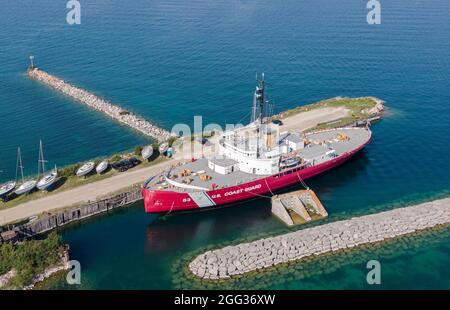 Mackinaw City, Michigan Foto Stock