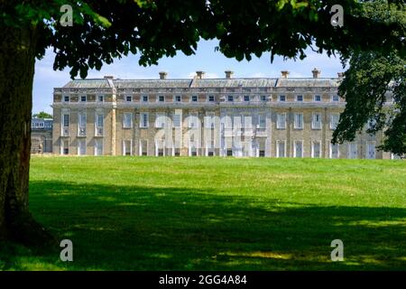 Petworth House National Trust Proprietà e proprietà in West Sussex nel Regno Unito. 2021 Foto Stock