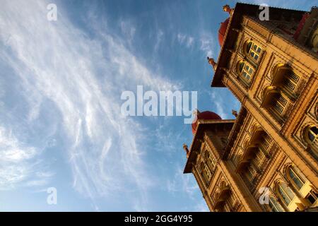 Palazzo di Ambavilas , nella città di Mysore in India Foto Stock
