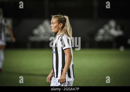 Torino, Italia. 28 agosto 2021. Nilden Elsa (#5 Juventus Women) Credit: SPP Sport Press Photo. /Alamy Live News Foto Stock