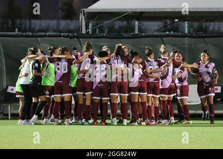 Torino, Italia. 28 agosto 2021. CALCIO POMIGLIANO durante la Juventus FC vs Calcio Pomigliano, Calcio Italiana Serie A Donne a Torino, Italia, Agosto 28 2021 Credit: Independent Photo Agency/Alamy Live News Foto Stock