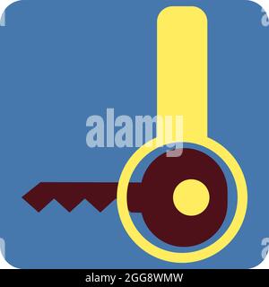 Parola chiave di marketing, illustrazione, vettore, su sfondo bianco. Illustrazione Vettoriale