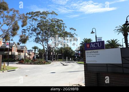 Australian Catholic University, Mount St Mary Campus, 25A Barker Rd, Strathfield NSW 2135 Foto Stock