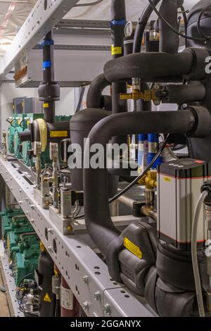 Macchina industriale in fabbrica Foto Stock