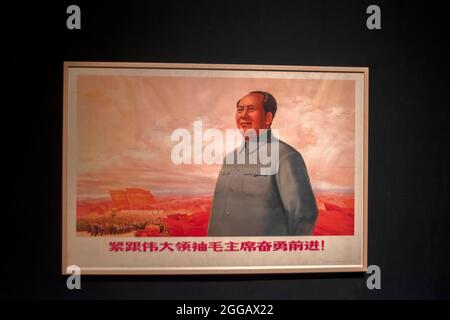 Painting Mao al Tropenmuseum di Amsterdam Paesi Bassi 27-6-2021 Foto Stock