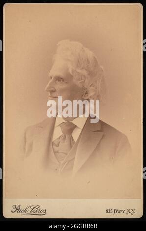 Ritratto di James Dwight Dana (1813-1895), febbraio 1895. Foto Stock