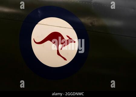 Air Force Museum of New Zealand, Christchurch, Canterbury, South Island, Nuova Zelanda Foto Stock