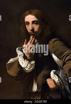 Ritratto di Joseph Deutz, 1648 Michael Sweerts 1618-1664 olandese, Paesi Bassi. Foto Stock