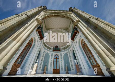 Palazzo di Vorontsov, Alupka, Crimea, Russia Foto Stock