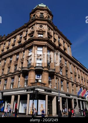 Fraser's Department Store, Buchanan Street, Glasgow City Centre, Scozia, Regno Unito Foto Stock