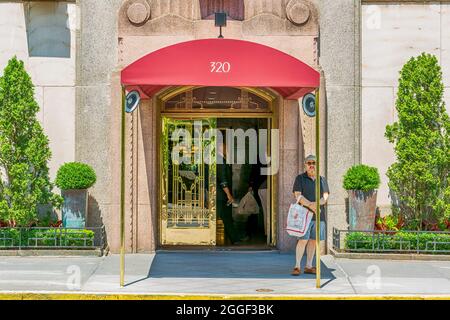 320 Central Park West, Ardsley, progettato da Emery Roth in stile Art Deco, costruito nel 1931. Nell'Upper West Side/Central Park West Historic District. Foto Stock