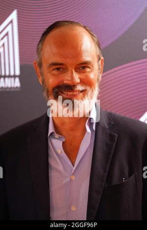 L'ex primo ministro francese e sindaco di le Havre Edouard Philippe partecipa alla fotocall della Serie Mania Festival - giorno 6 il 31 agosto 2021 a Lille, Francia. Foto di ABACAPRESS.COM Foto Stock