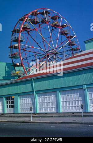 Ruota panoramica, Asbury Park, New Jersey, USA Foto Stock