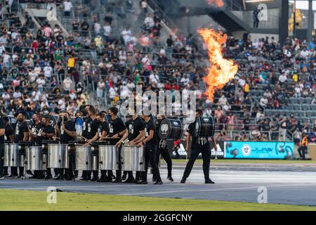 Le cerimonie di PREGAME al 2021 MLS All Star Game Foto Stock