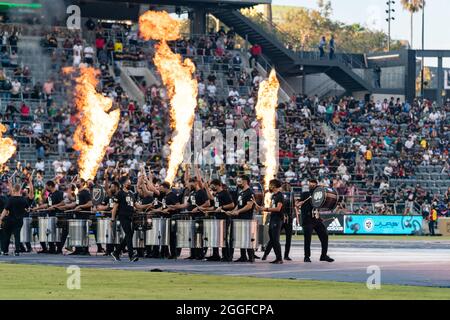 Le cerimonie di PREGAME al 2021 MLS All Star Game Foto Stock