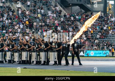 Le cerimonie di PREGAME al 2021 MLS All Star Game Foto Stock