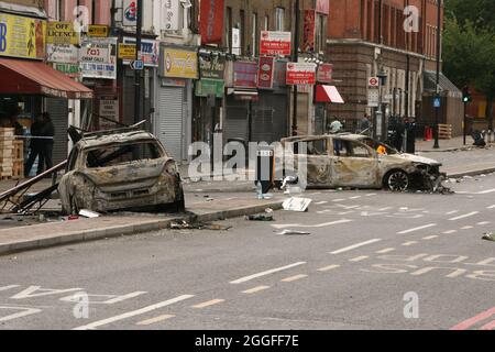 Tottenham si ribella 2011 Foto Stock