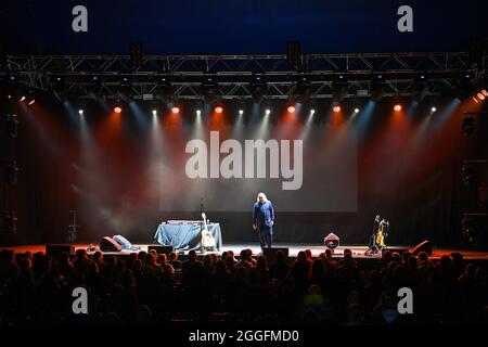 Bill Bailey, attore inglese, comico, musicista e cantante. Foto Stock