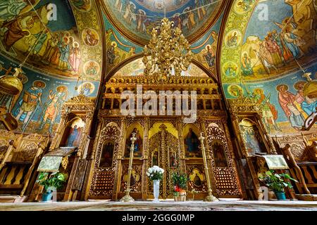 Il monastero di Hodos Bodog ad Arad in Romania Foto Stock