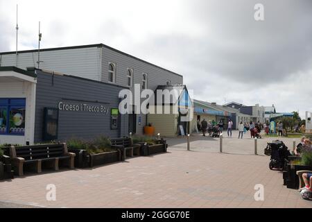 Image ©concesso in licenza a Parsons Media. 20/08/2021. Londra, Regno Unito. Trecco Bay Holiday Park. Vista generale del Trecco Bay Holiday Park nel Galles del Sud. Foto di Andrew Parsons / Parsons Media Foto Stock