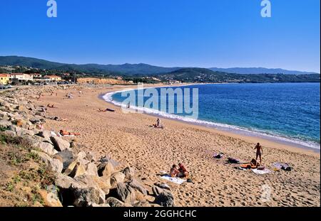 FRANCIA. CORSICA DEL SUD (2A) REGIONE PORTICCIO Foto Stock