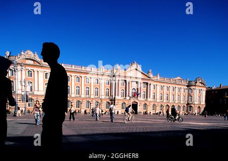 FRANCIA. ALTA GARONNA (31) TOLOSA. PIAZZA CAPITOLINO Foto Stock