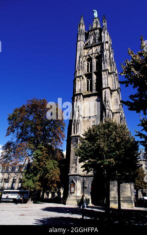 FRANCIA. FRANCIA. GIRONDE (33) CITTÀ DI BORDEAUX. TORRE PEY-BERLAND Foto Stock