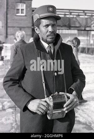 Biglietteria della stazione ferroviaria di Nottingham UK 1985 Foto Stock