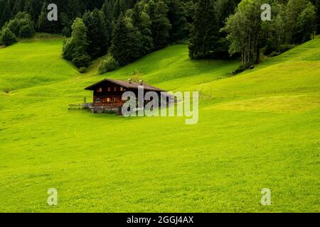 da qualche parte nelle alpi austriache Foto Stock