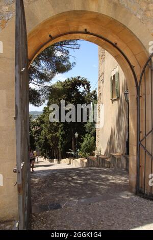 Castell de Capdepera Arta, Mallorca, Isole Baleari, Spagna Foto Stock