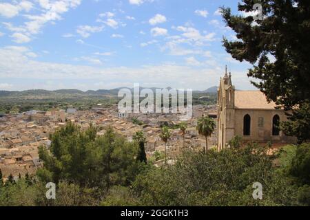 Chiesa di Transfiguració del Senyor, Arta, Mallorca, Isole Baleari, Spagna Foto Stock