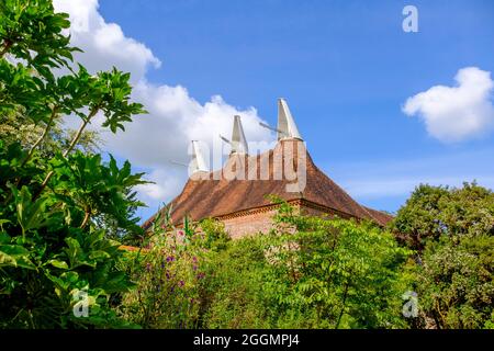 Oast House a Great Dixter, East Sussex, Regno Unito Foto Stock
