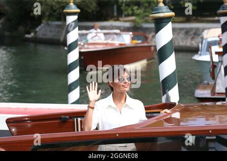 VENEZIA, ITALIA - AGOSTO 31: Serena Rossi arriva al 78° Festival Internazionale del Cinema di Venezia il 31 agosto 2021 a Venezia. (Foto di Mark Cape/Insidefoto) Foto Stock