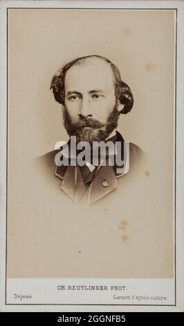 Ritratto di Ottava Feuillet (1821-1890). Museo: COLLEZIONE PRIVATA. Autore: Paris Photo studio Reutlinger. Foto Stock