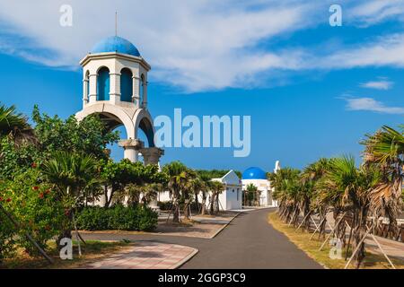 Scenario di Hsinchu 17 km costa Scenic Area a hsinchu, taiwan Foto Stock