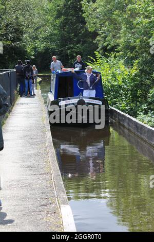 Acquedotto Pontcysyllte Foto Stock