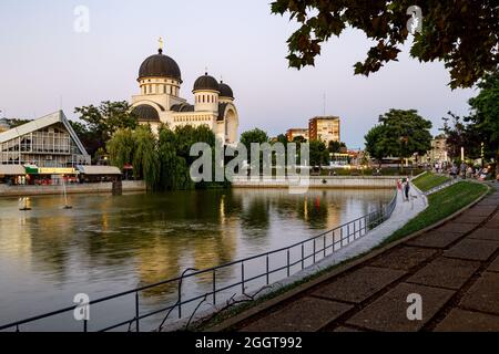 La cattedrale di Maria Radna ad Arad in Romania Foto Stock