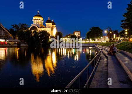 La cattedrale di Maria Radna ad Arad in Romania Foto Stock